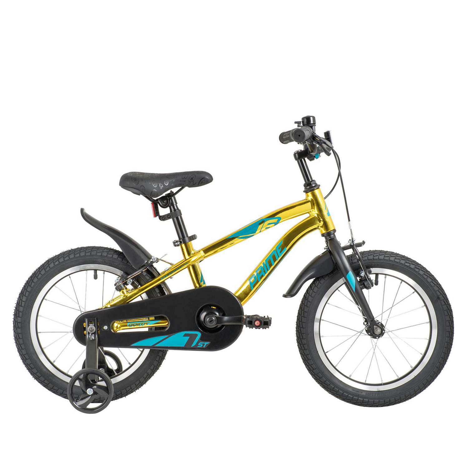 Купить Велосипед Novatrack Prime 16 2022 золотой металлик: цена 16900 ...
