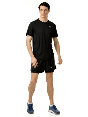 Футболка беговая Puma Graphics Faster Black