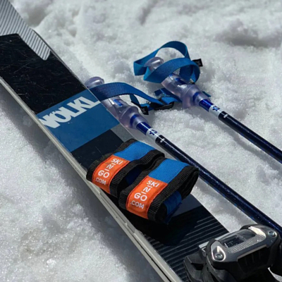 Приспособление для переноски лыж и лыжных палок SKI-N-GO 96-130 Blue