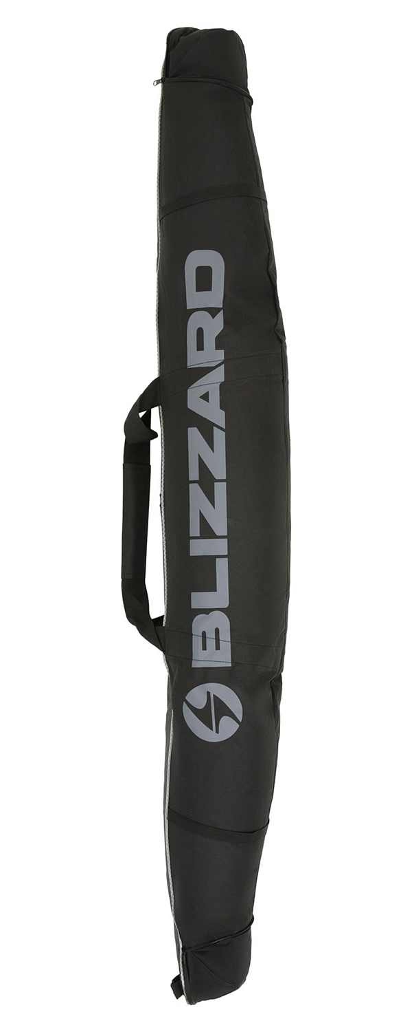 Чехол для горных лыж BLIZZARD Ski bag Premium for 1 pair 145-165 cm Black/Silver