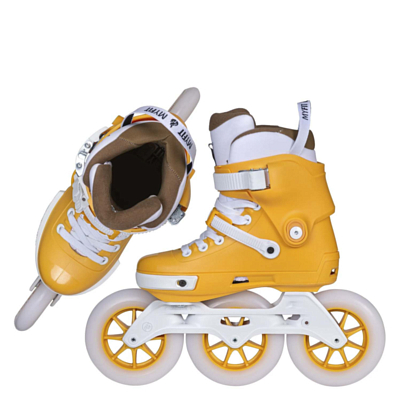 Роликовые коньки Powerslide Next Mustard 125