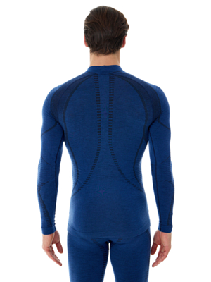 Футболка с длинным рукавом Accapi Ergowool Blue/Black