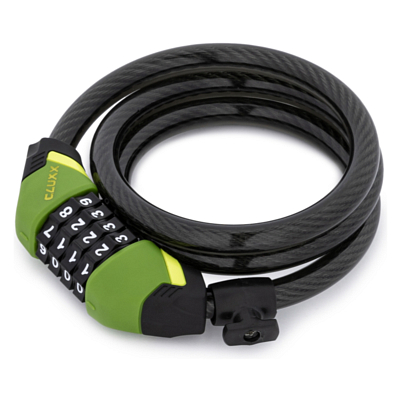 Замок велосипедный CLUXX Gardia 1200C Green/Black