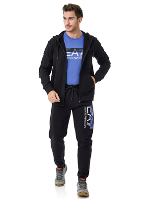 Толстовка EA7 Emporio Armani Train Visibility Hoodie FZ Coft Black