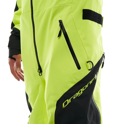 Комбинезон сноубордический Dragonfly SuperLight 3L Yellow/Black