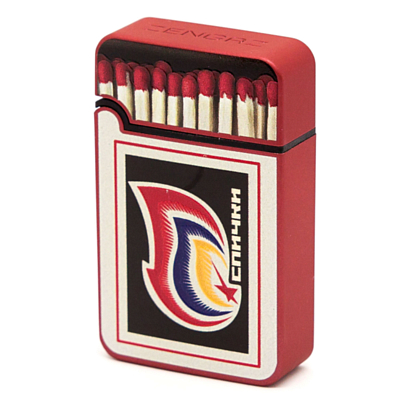 Зажигалка Zengaz ZL-8 Grand Jet Matches Soviet