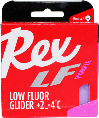 Низкофтористый парафин скольжения твердый REX LF Purple 86 g (+2...-4°C)