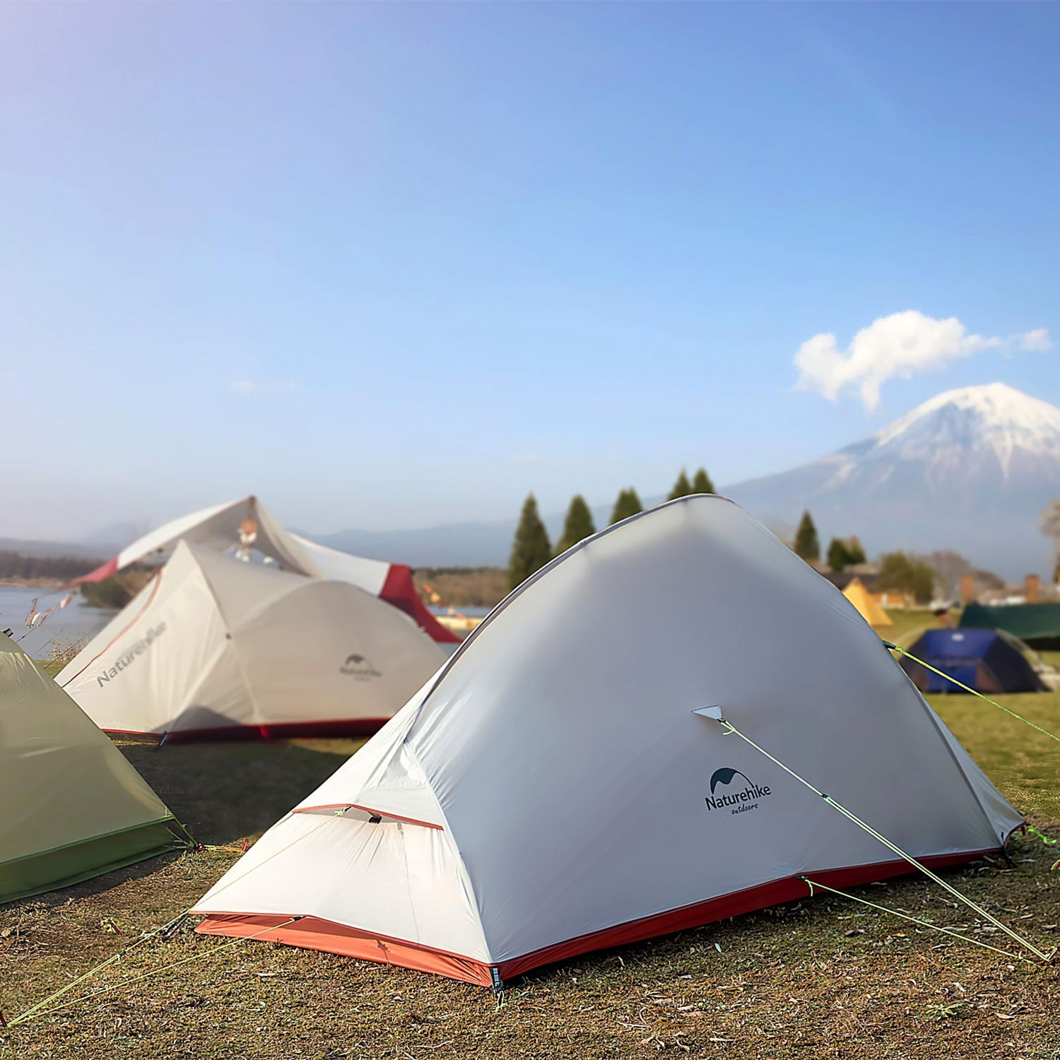 Палатка Naturehike Updated Cloud Up 2 Tent-New Version 20D Gray