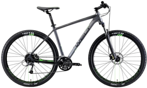 Велосипед Welt Rubicon 3.0 27 2019 matt grey/green