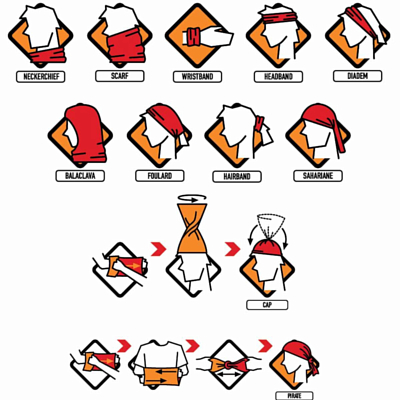Бандана Buff Original Tigers Orange