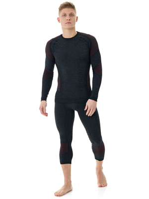 Футболка с длинным рукавом Accapi Ergocycle Black/Anthracite