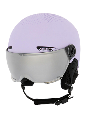 Шлем с визором ALPINA Arber Visor Q-Lite Lilac Matt