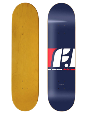 Дека для скейтборда Footwork Classic Logo 8.25 x 31.75 Navy