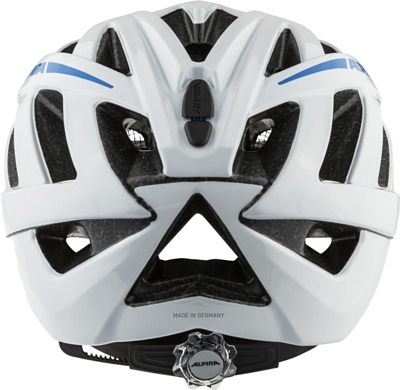 Велошлем ALPINA Panoma 2.0 White-Blue Gloss