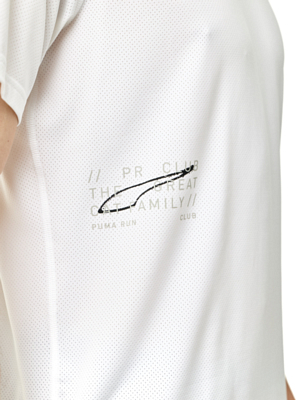 Футболка беговая Puma Knit Perf White