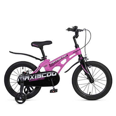 Велосипед MAXISCOO Cosmic Стандарт 16'' 2025 Розовый Матовый