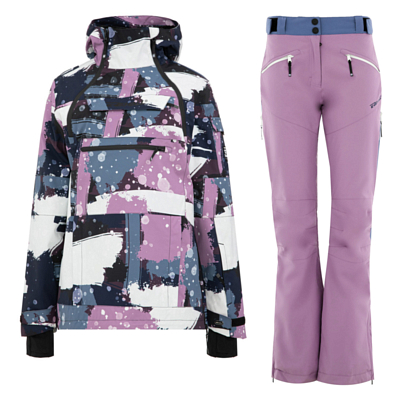 Комплект одежды для сноуборда Rehall Vie Camo Lavender