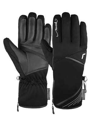 Перчатки REUSCH Lore Stormbloxx Black/Silver
