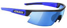 Очки солнцезащитные Salice 2022 Senior Visor + Spare Lens Black -Blue/Rwx 1-3  + Rw Blue