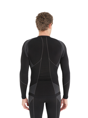 Футболка с длинным рукавом Accapi Polar Bear Sport Long Sleeve Shirt BLACK/ANTHRACITE