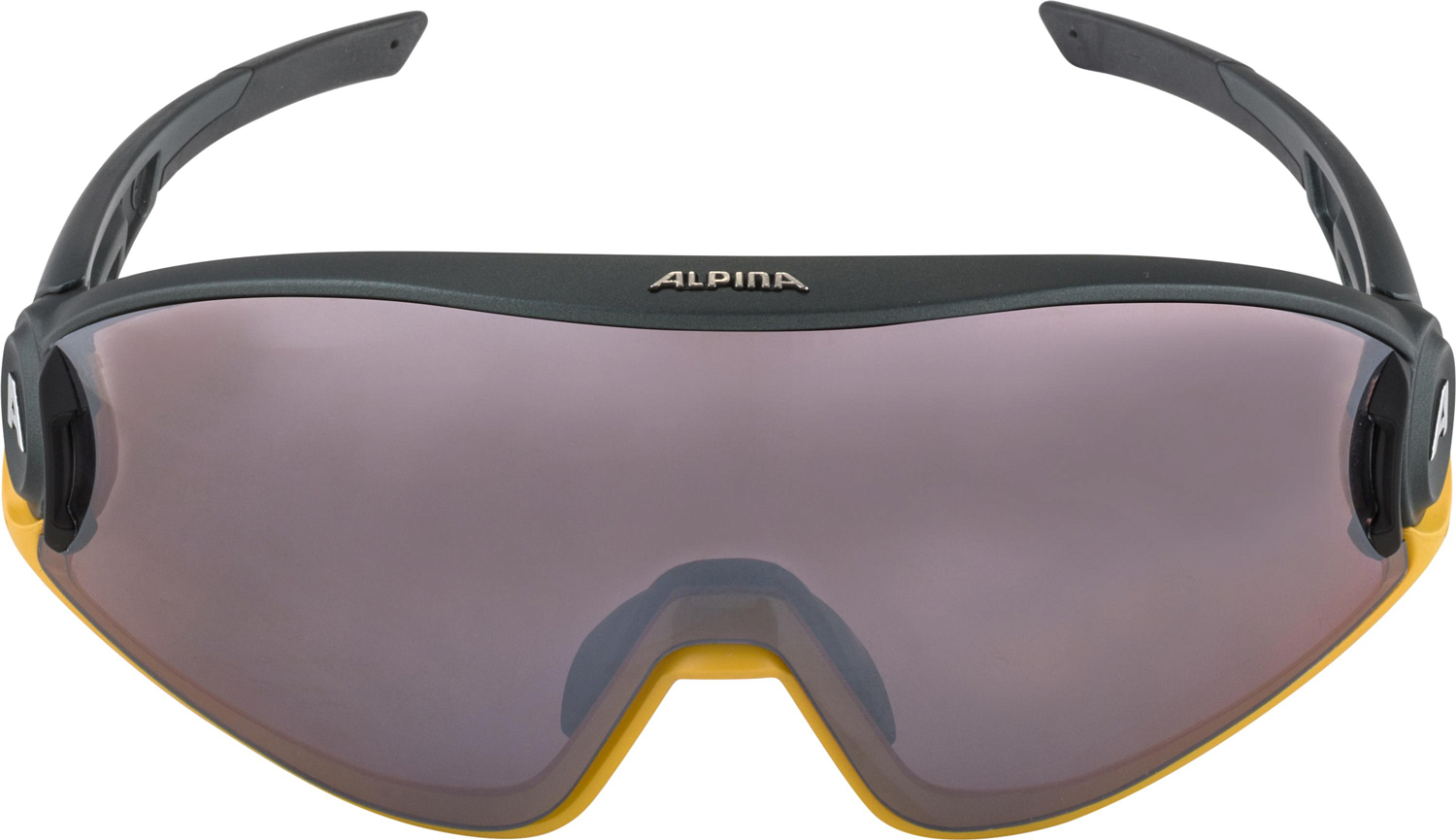 Очки горнолыжные Alpina 2021-22 5W1NG Q+CM Moss Green/Curry Matt