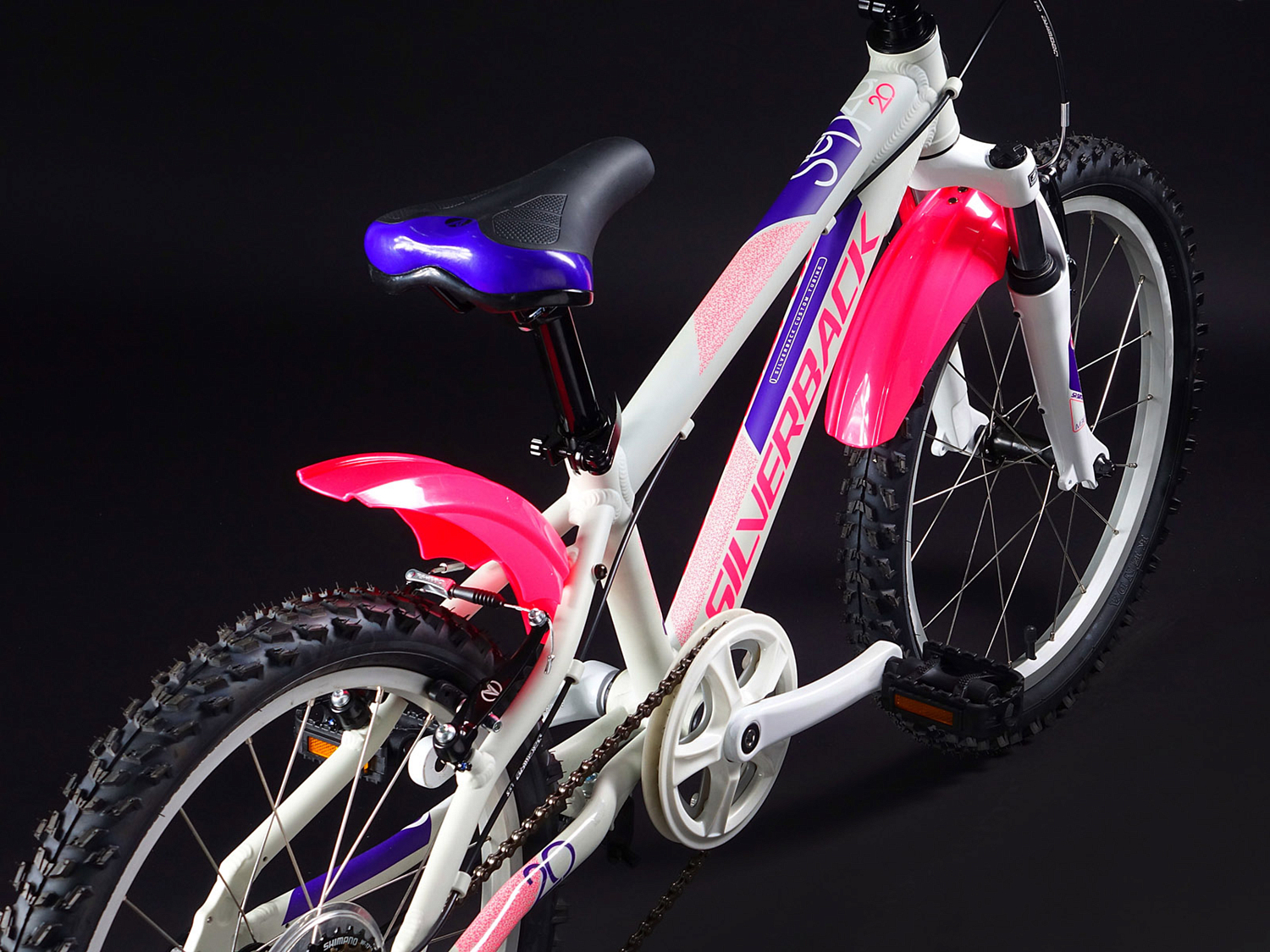 Велосипед Silverback SENZA 20 2017 Серый/Фиолетовый/Розовый