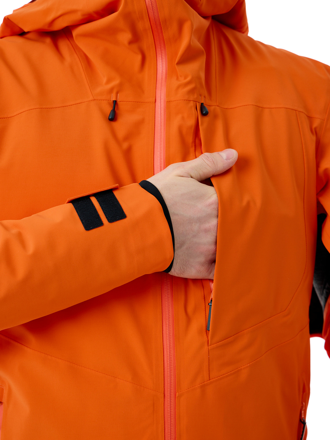 Куртка горнолыжная HEAD Kore Nordic Fluo Orange
