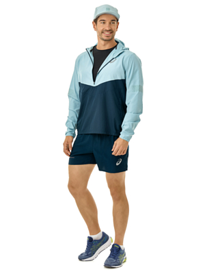 Куртка беговая Asics Visibility Blue