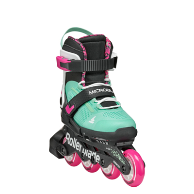 Роликовые коньки Rollerblade Microblade XT Black/Sea Green