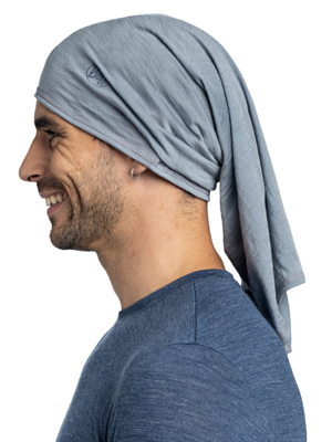 Бандана Buff Merino Lightweight Solid Flint