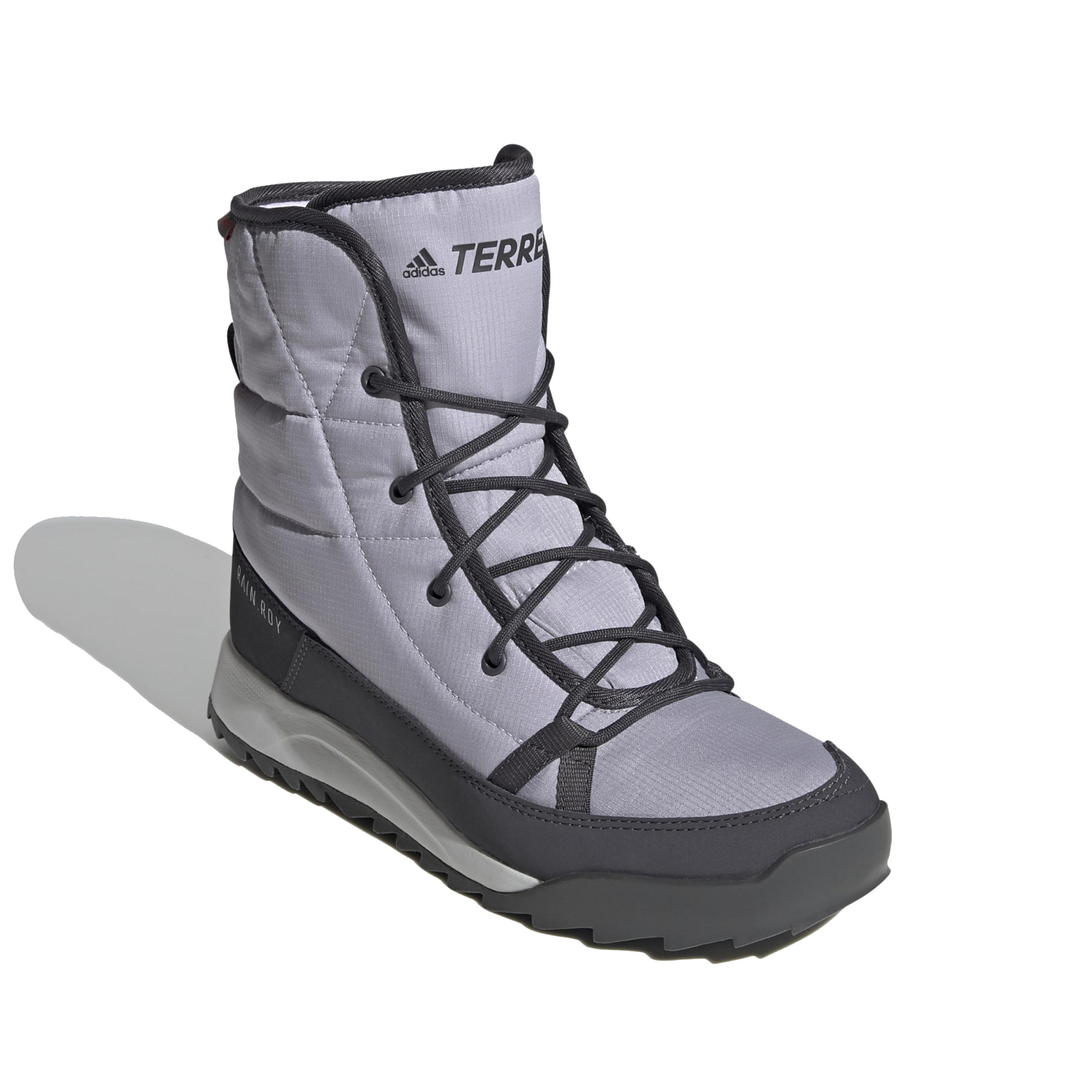 Ботинки Adidas 2020-21 TERREX CHOLEAH PADDED CLIMAPROOF Glory Grey/Dgh Solid Grey/Purple Tint