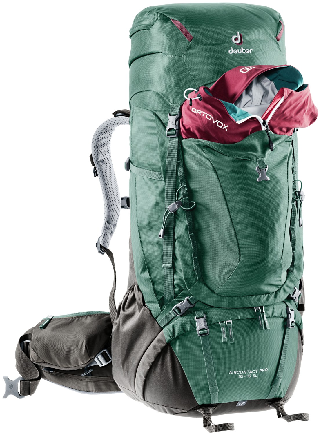 Рюкзак Deuter Aircontact Pro 55+15 SL Arctic/Coffee