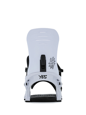 Крепления для сноуборда YES Ipo White