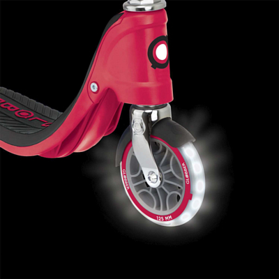 Самокат детский Globber Flow 125 Lights Красный