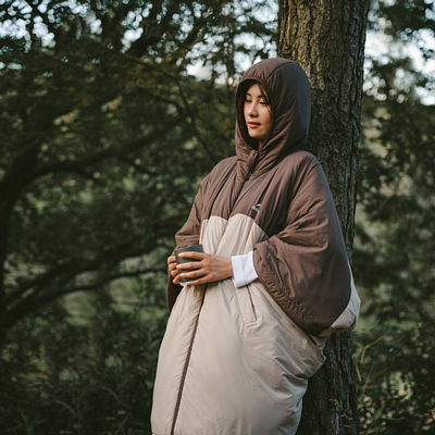 Пончо Naturehike Cloak Sleeping Bag Volcanic Red