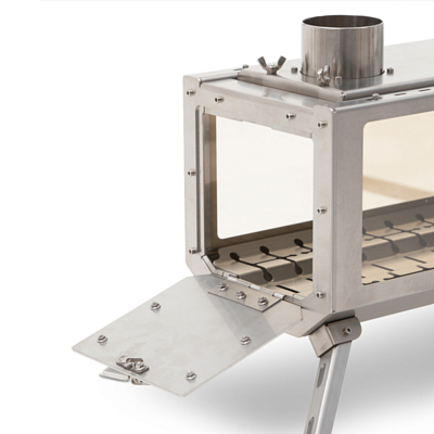 Печка Naturehike Tabletop Wood Stove Silver
