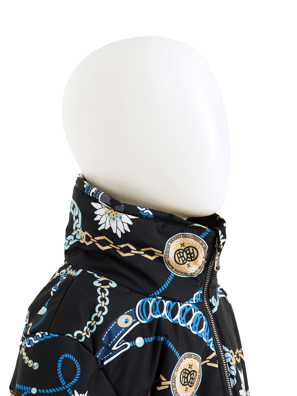 Куртка горнолыжная детская Poivre Blanc W22-1003-JRGL/J-B Jewelry Gothic Blue