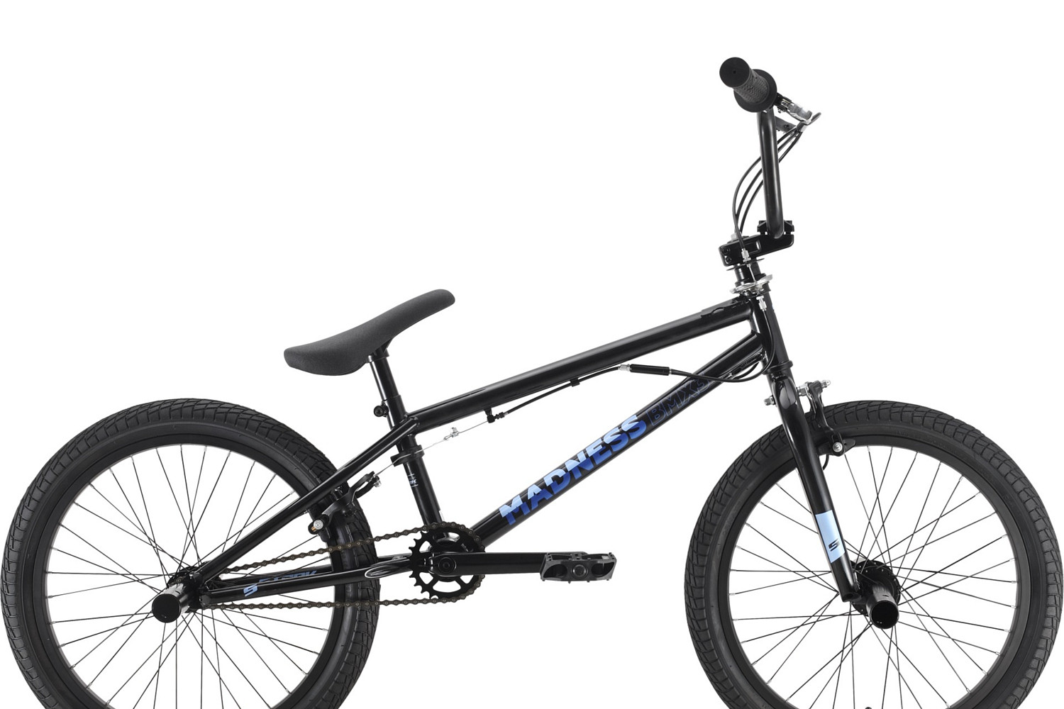 Велосипед Stark Madness Bmx 3 2022 черный/голубой