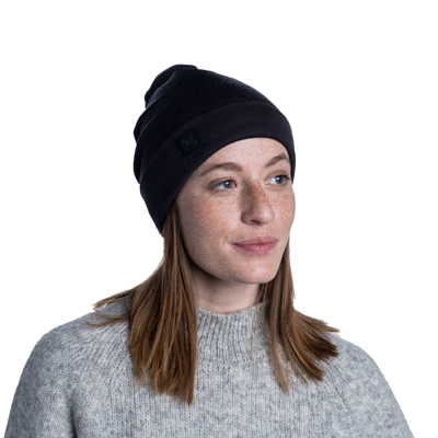 Шапка Buff Merino Heavyweight Hat Solid Black