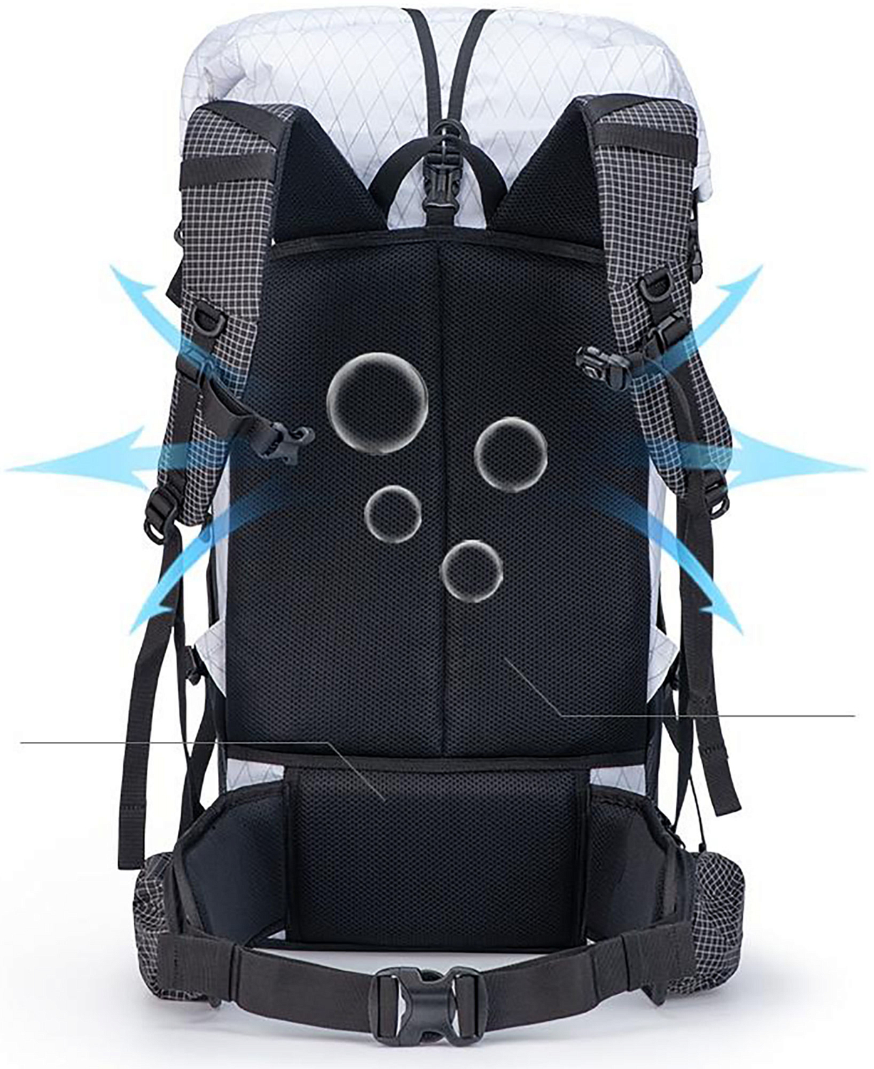 Рюкзак Naturehike Zt11 Xpac Backpack Q-9B Grey
