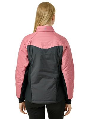 Куртка беговая FISCHER Idre Black/Berry Pink