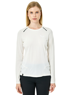 Футболка с длинным рукавом Salewa Pedroc Dry White