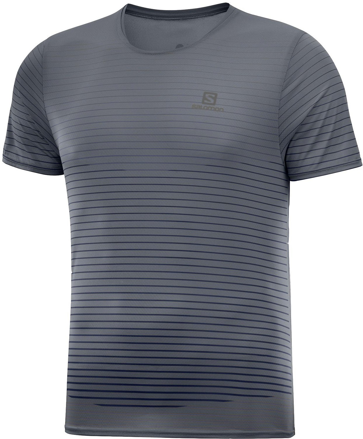 Футболка беговая SALOMON 2020 Sense Tee M Ebony/Black