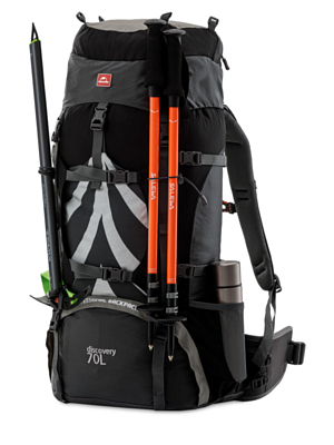 Рюкзак Naturehike Discovery 70 L Black/Gray