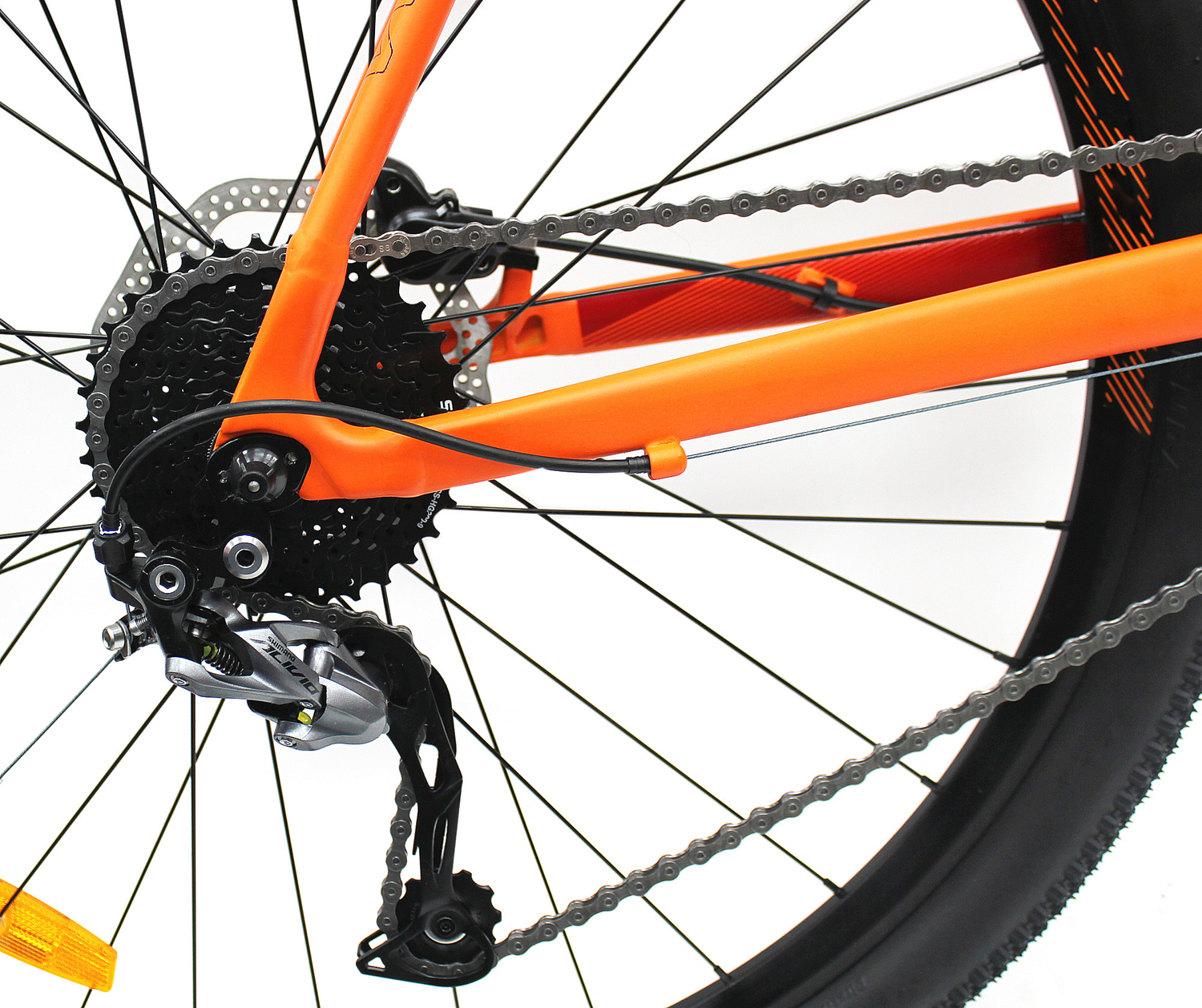 Велосипед Welt Rubicon 1.0 27 2020 Matt Orange/Red