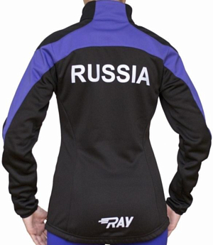 Куртка беговая RAY 2018-19 PRO RACE фиолетовый/черный