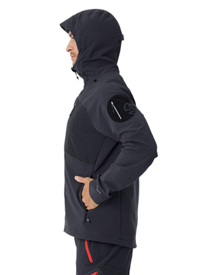 Куртка Ternua Demin Hard Hood Whales Grey/Black