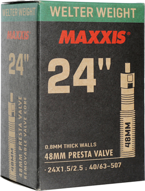 Велокамера Maxxis Welter Weight 24X1.5/2.5 Велониппель 48мм