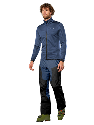 Флисовая куртка Salewa Sella Crevasse Dark Denim