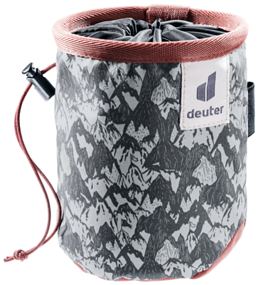 Мешочек для магнезии Deuter Gravity Chalk Bag I Graphite Mountain/Redwood